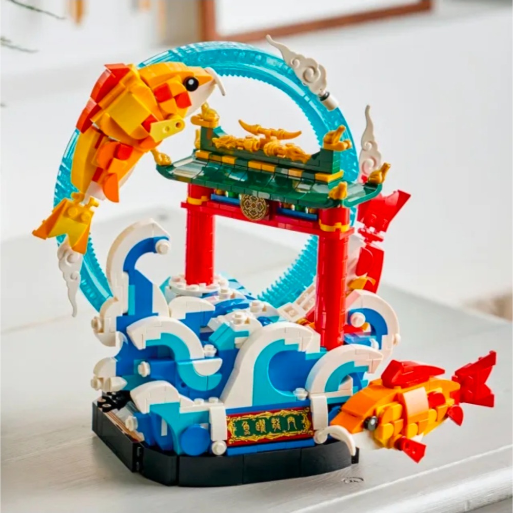 《玩具樂到家》LEGO 80120 魚躍龍門-細節圖2