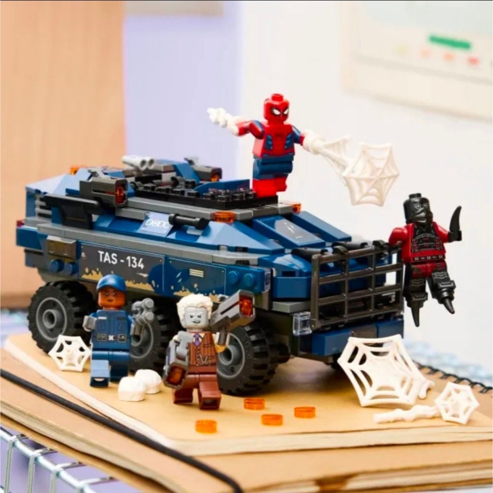 《玩具樂到家》LEGO 76349 蜘蛛人囚車追逐戰(MARVEL)-細節圖2