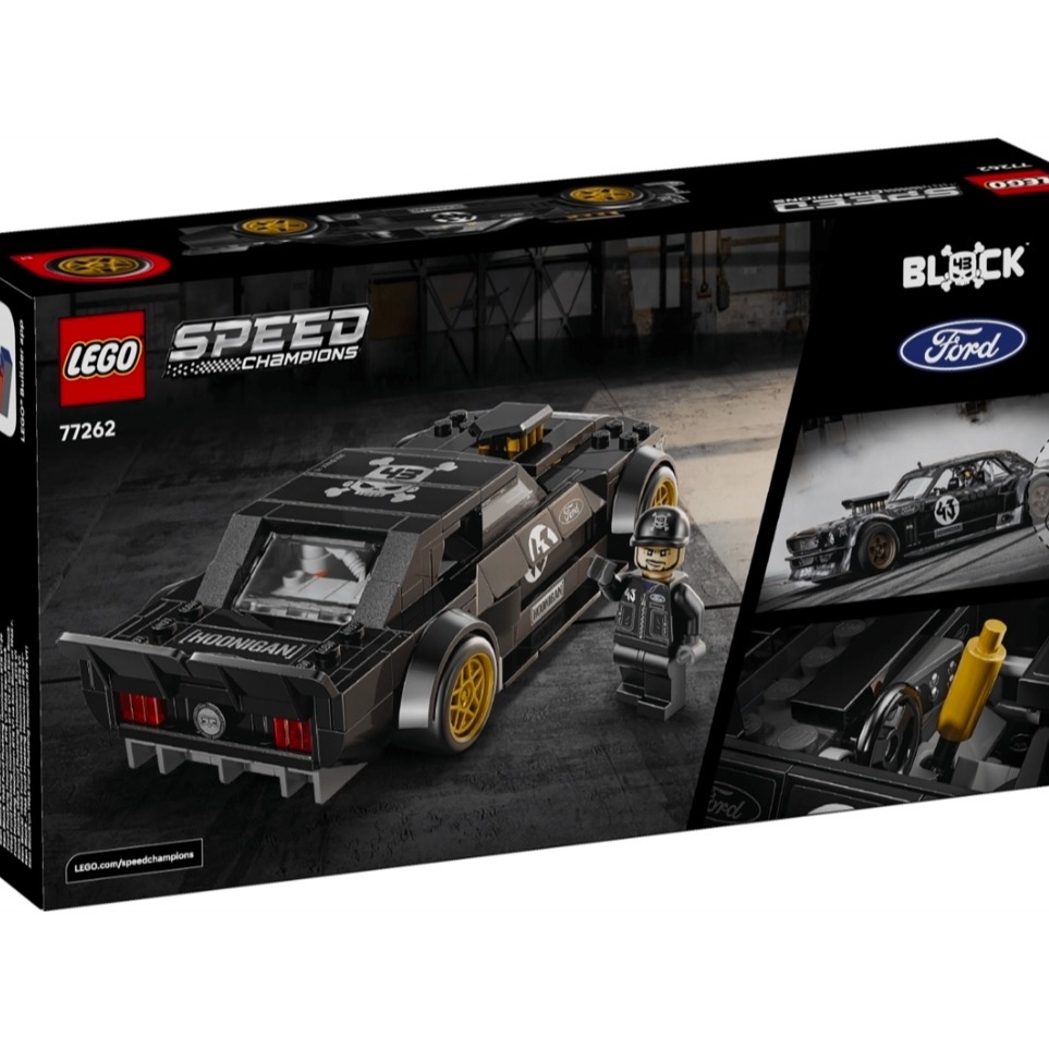 《玩具樂到家》LEGO 77262 Ken Block 的 ＇65 Ford Mustang Hoonicorn V1-細節圖2