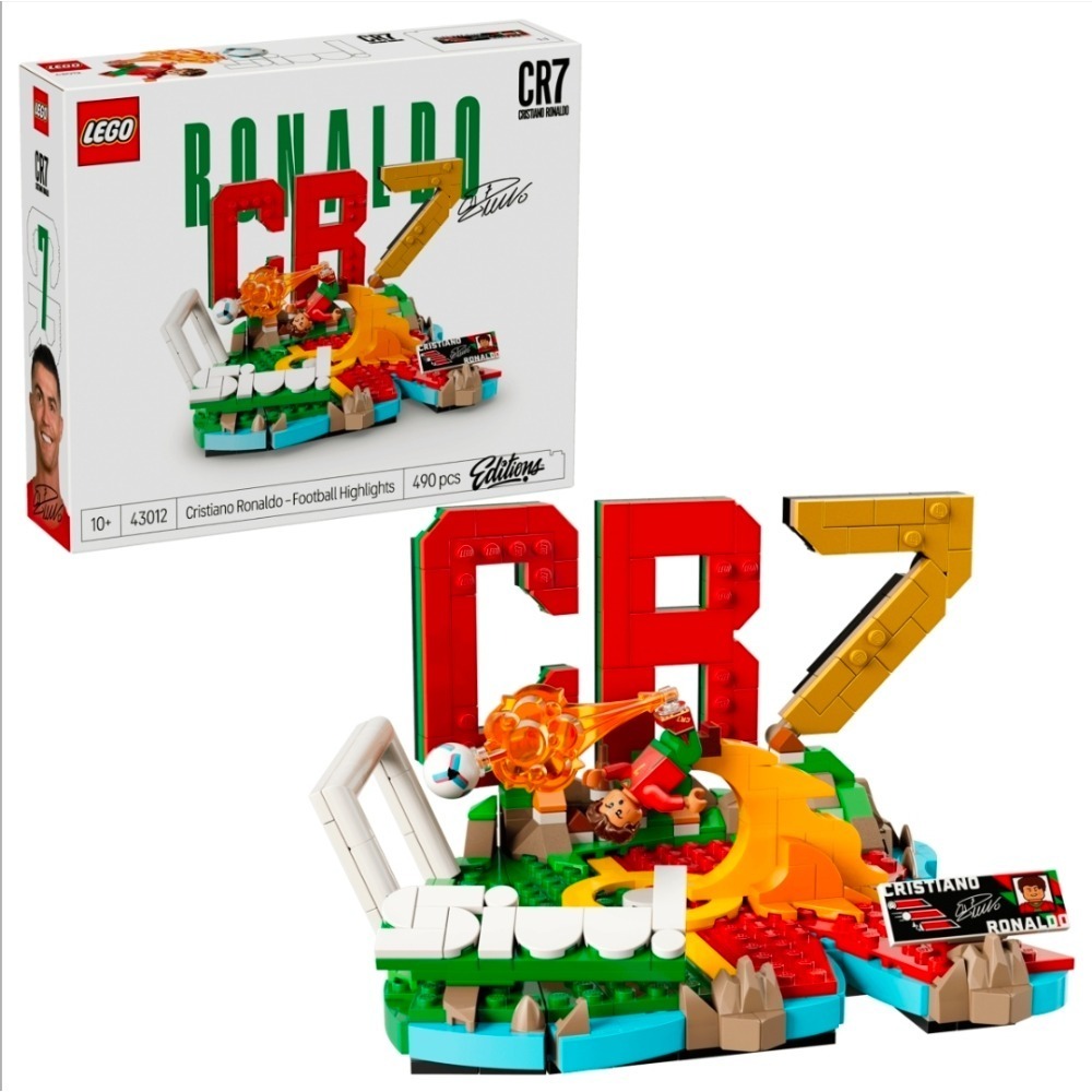 《玩具樂到家》LEGO 43011+43012+43013+43027 四大球星足壇焦點四入組-細節圖2