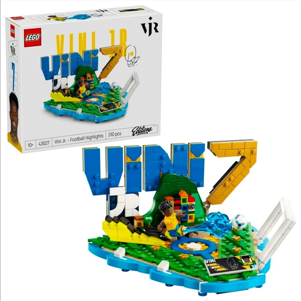 《玩具樂到家》LEGO 43011+43012+43013+43027 四大球星足壇焦點四入組-細節圖4