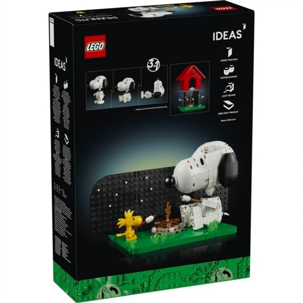 《玩具樂到家》LEGO 21368 花生漫畫：史努比的狗屋（IDEAS）-細節圖2