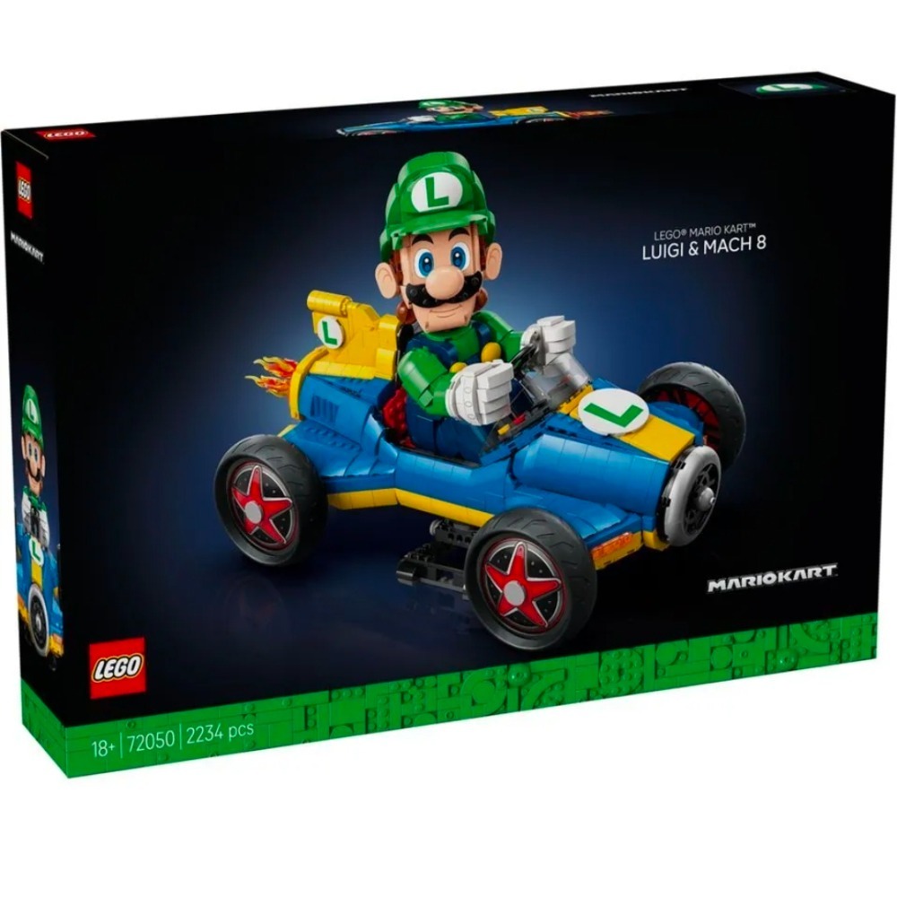 《玩具樂到家》LEGO 72050 路易吉賽車