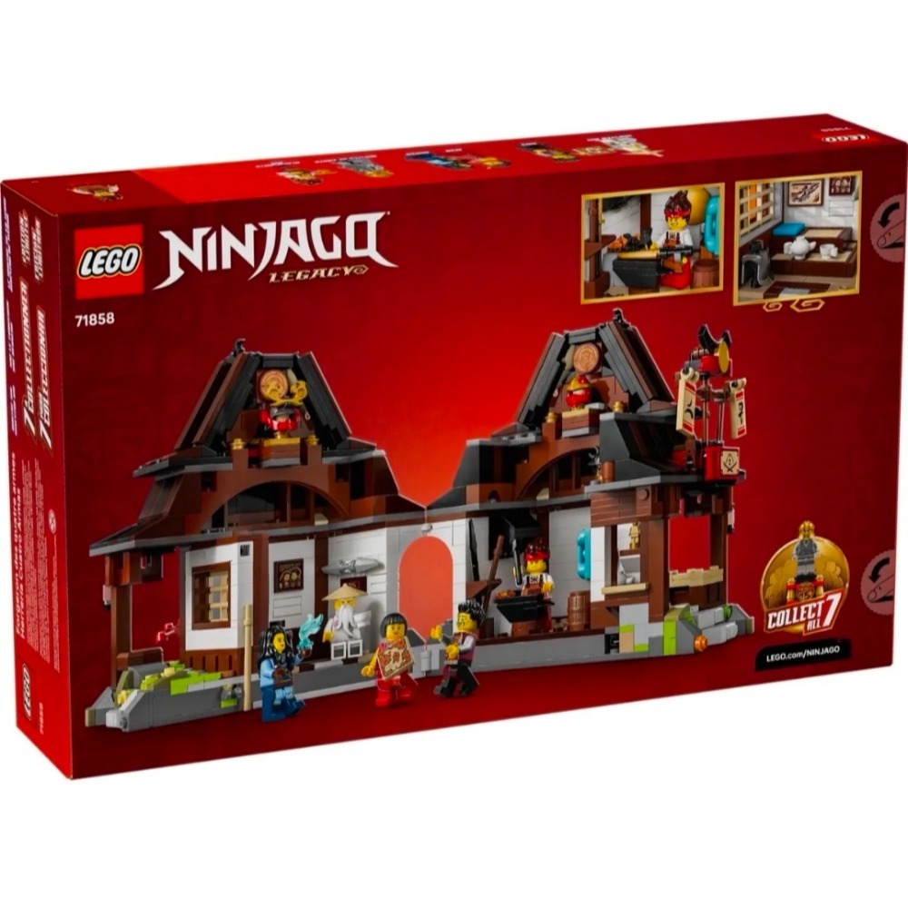 《玩具樂到家》LEGO 71858 四武鐵匠舖 15 週年紀念版（旋風忍者）-細節圖2