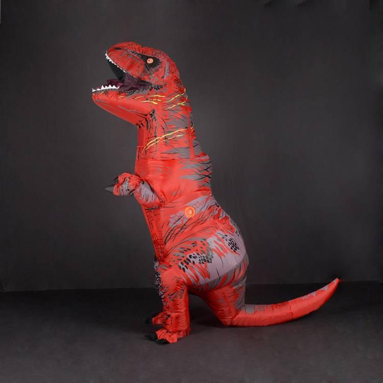 🔥當天出貨🔥恐龍裝 全品項10色 (贈鼓風機) 暴龍裝 霸王龍充氣服 恐龍充氣服 充氣表演裝 角色扮演-細節圖4