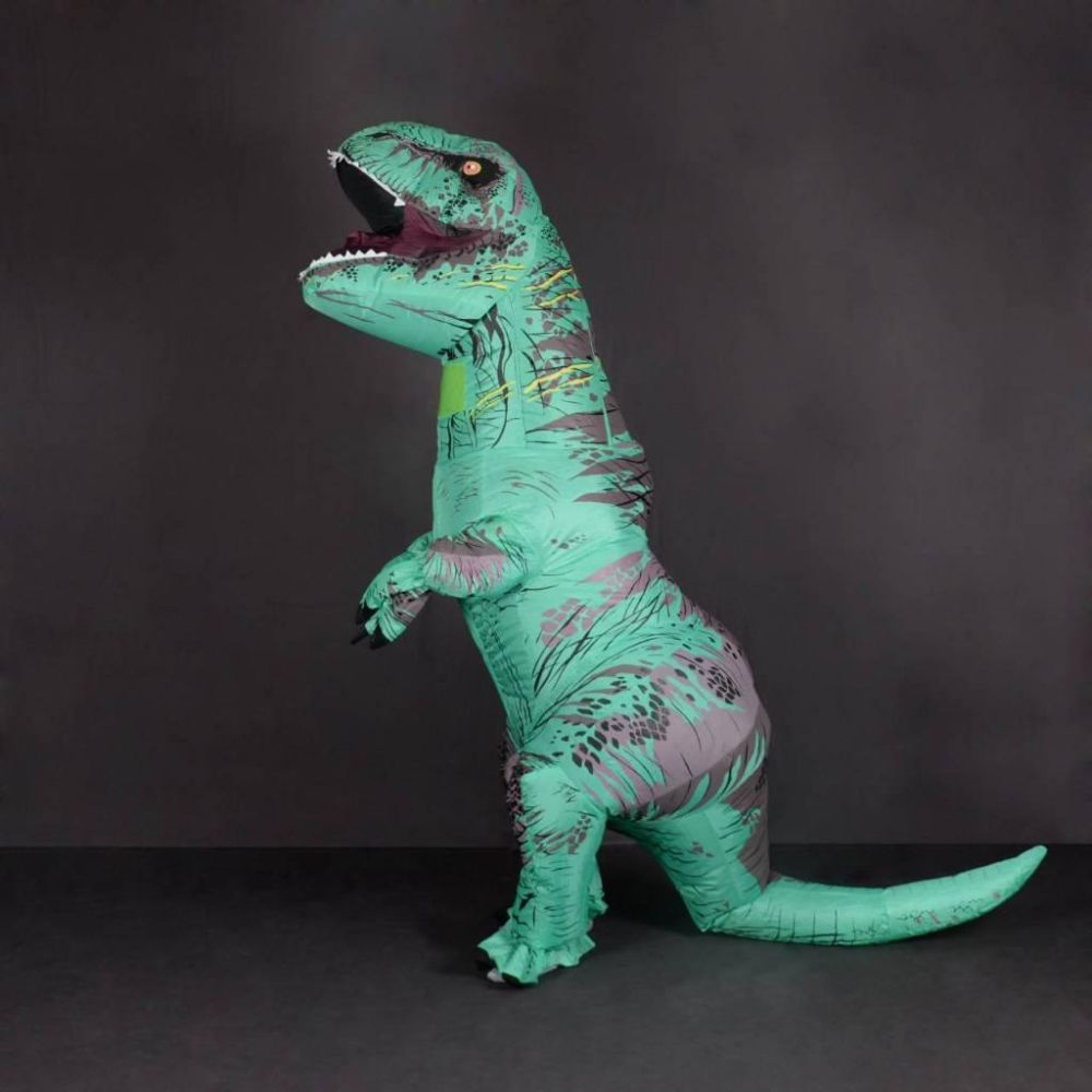 🔥當天出貨🔥恐龍裝 全品項10色 (贈鼓風機) 暴龍裝 霸王龍充氣服 恐龍充氣服 充氣表演裝 角色扮演-細節圖5