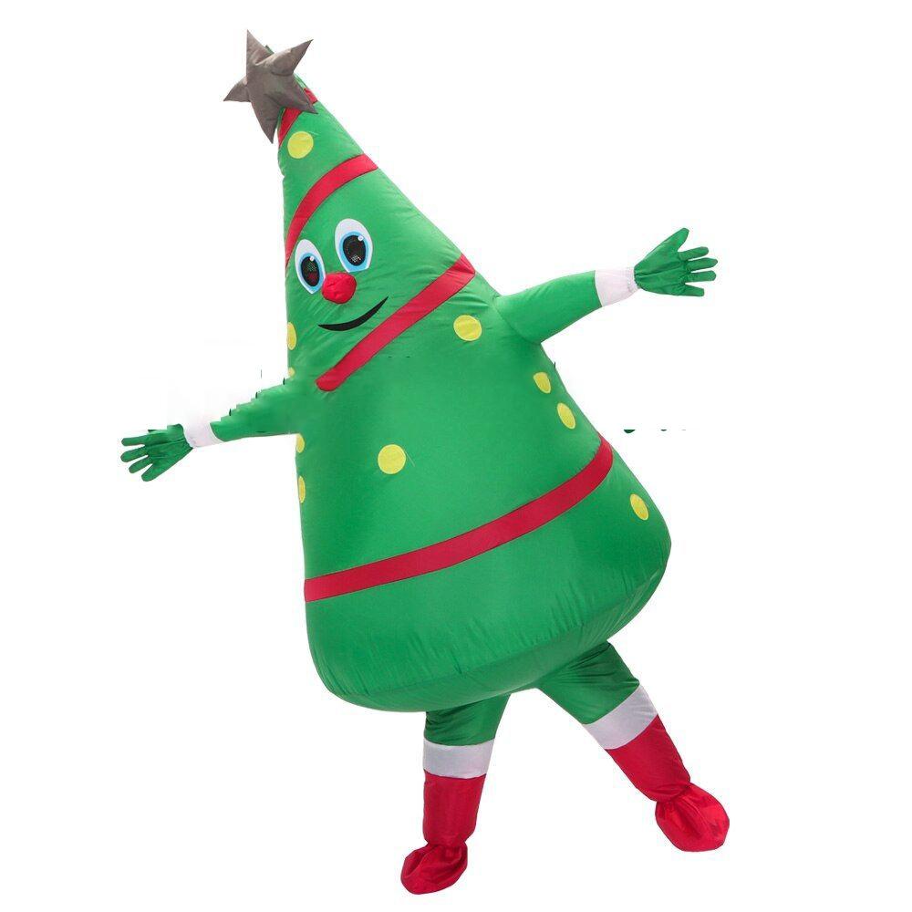 當天發貨🔥聖誕節充氣裝 聖誕老人 樹人 騎乘恐龍裝 恐龍裝 騎小恐龍 充氣恐龍裝 911MV同款 萬聖節 充氣裝 聖誕節-細節圖3