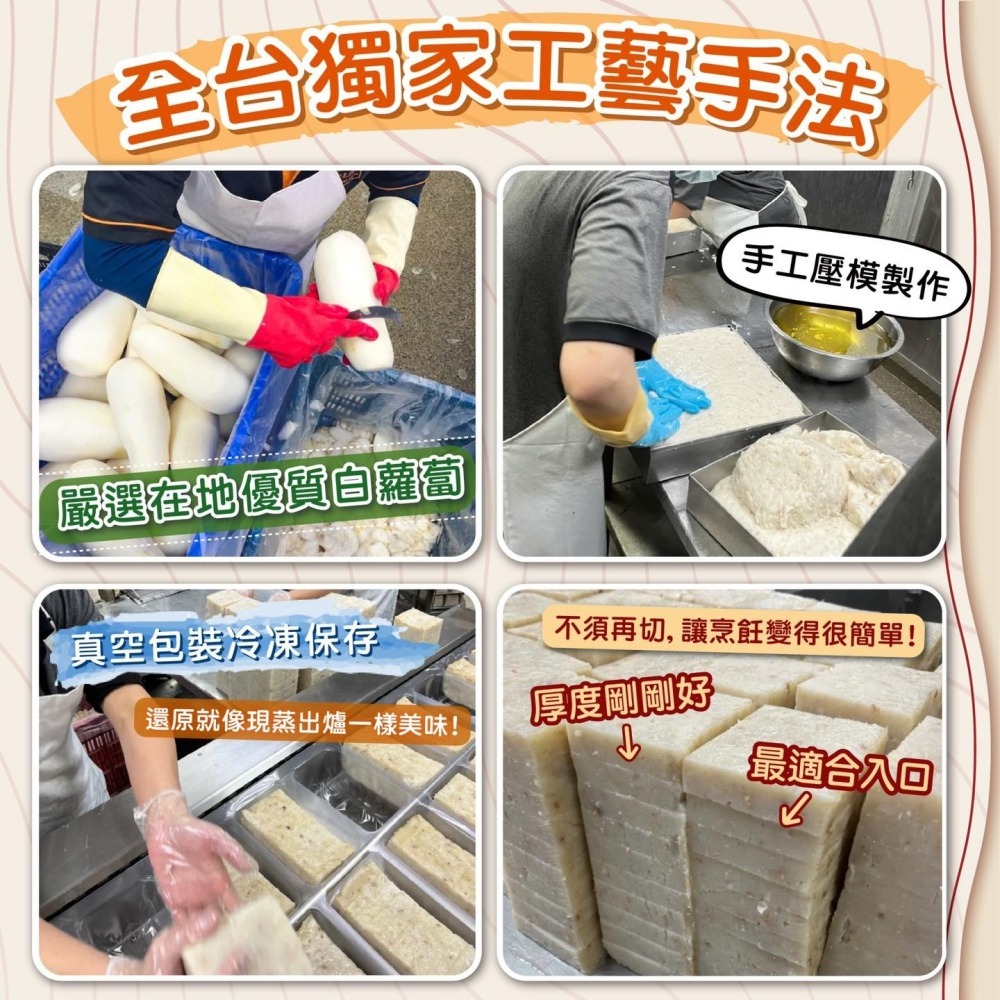 廣式蘿蔔糕（冷凍保存）最多2組-細節圖3