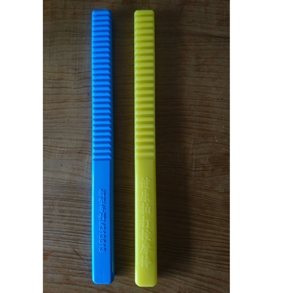 大福 健康 拍打棒 暢通棒 發明專利 100%無毒矽膠 拍痧棒 敲膽經棒 筋膜放鬆棒-細節圖2