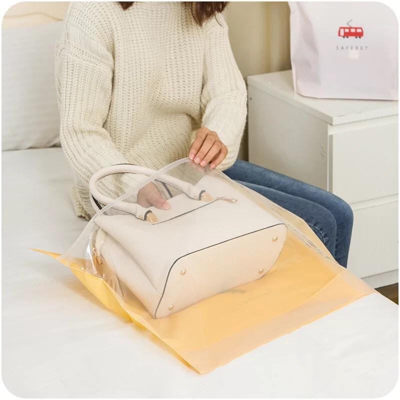 【全盛】現貨 馬卡龍收納袋 包包袋 夾鏈袋 防塵套 旅行收納袋  手提袋 購物袋 防塵袋【CH-04A-40001】-細節圖3