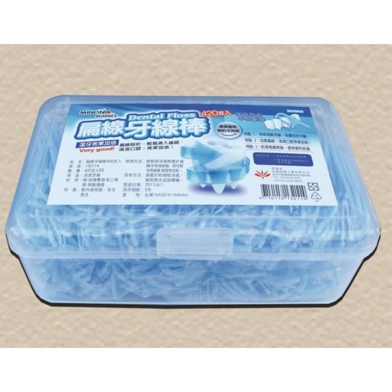 現貨 扁線牙線棒 牙線 台灣製造 盒裝牙線 袋裝 清潔口腔 牙齒 米諾諾 【CF-05A-32091】-細節圖5
