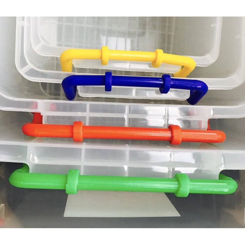 現貨 多用途透明萬用箱 整理箱 收納箱 置物箱 衣物箱 書箱 收納 堆疊 附蓋【CF-04A-00697】-細節圖8