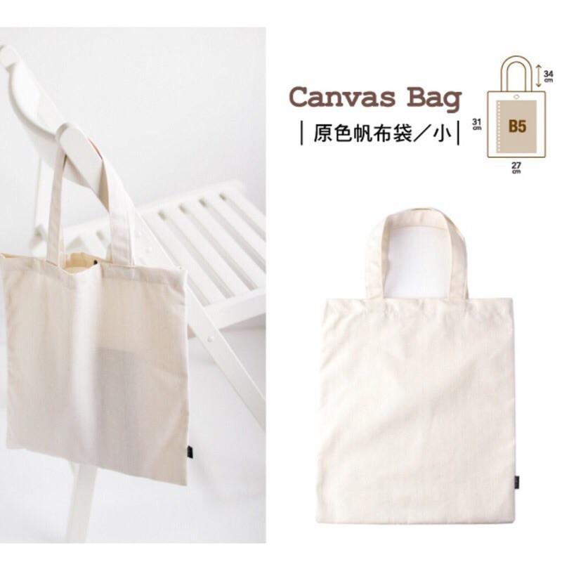 現貨 素色帆布袋 空白袋 大中小 原色 帆布袋 繪畫 空白 DIY 印刷【CF-04B-30732】-細節圖6