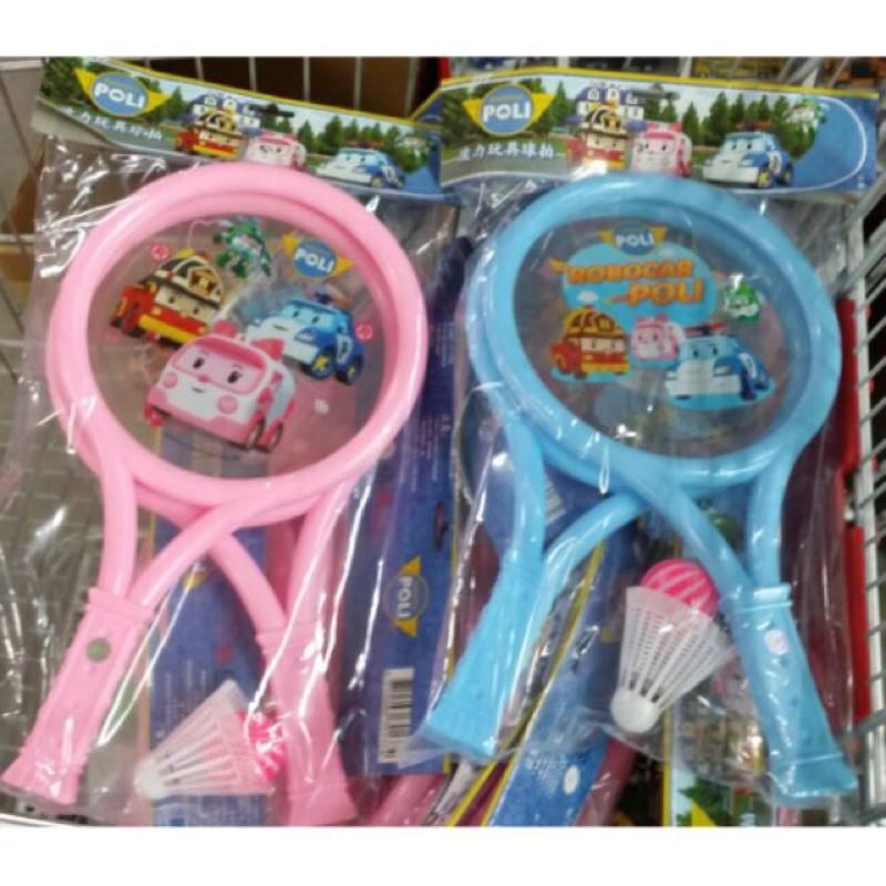 現貨 正版波力POLI 兒童球拍 波力 KITTY 正版 玩具 親子互動 戶外必備 球拍【CF-01A-01374】-細節圖6
