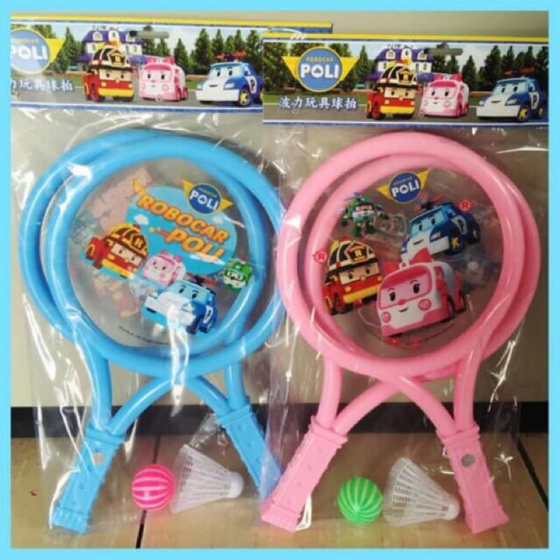 現貨 正版波力POLI 兒童球拍 波力 KITTY 正版 玩具 親子互動 戶外必備 球拍【CF-01A-01374】-細節圖7