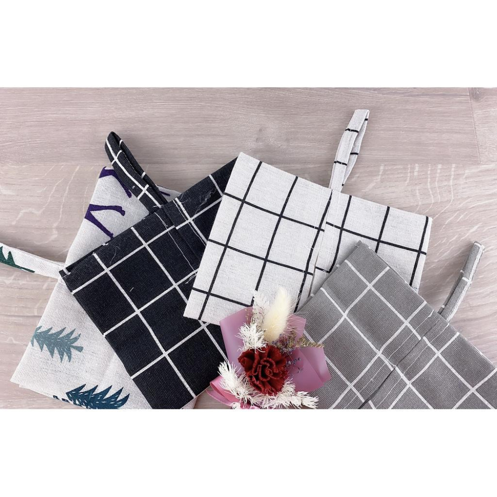 現貨 棉麻抽取式衛生紙套 創意掛式紙巾袋 面紙盒 抽取式 車用衛生紙套 吊掛【CF-04B-30824】-細節圖4