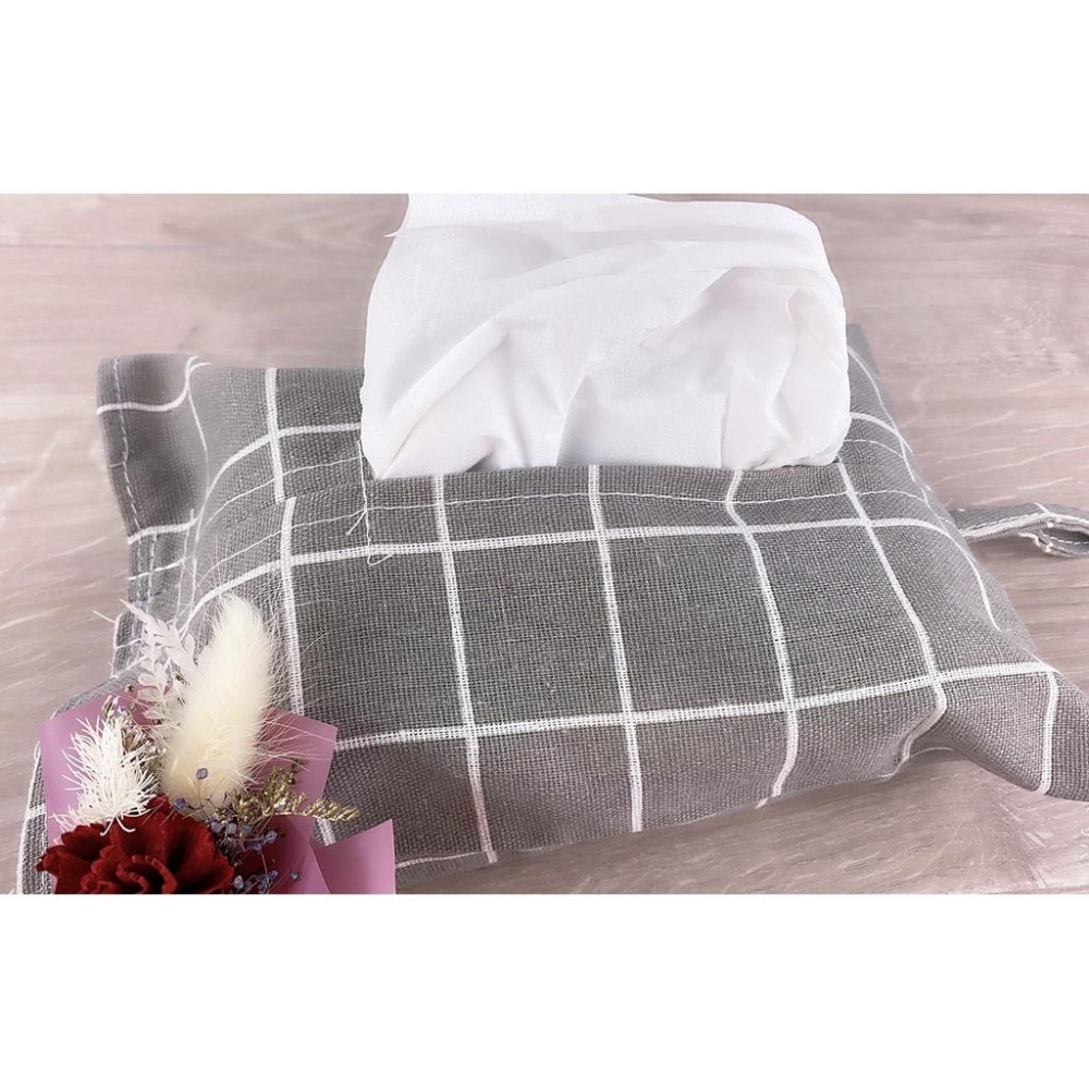 現貨 棉麻抽取式衛生紙套 創意掛式紙巾袋 面紙盒 抽取式 車用衛生紙套 吊掛【CF-04B-30824】-細節圖6