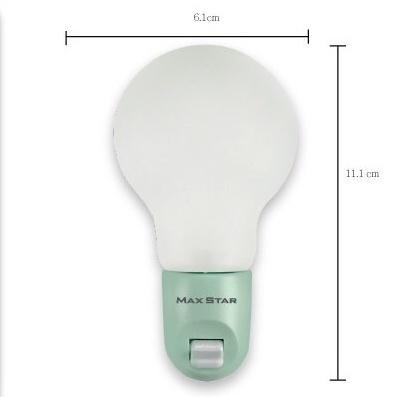 現貨 LED 小夜燈 台灣製造 夜燈 插電 110V 愛麗絲 愛心 星星 燈球 壁燈 照明燈【CF-05A-38421】-細節圖6