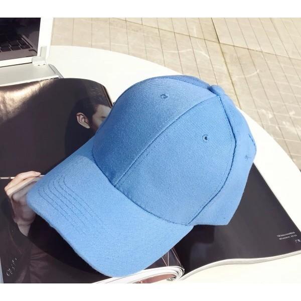 【全盛】現貨 韓版 男女百搭 純色 棒球帽 遮陽  鴨舌帽 帽子 素面 老帽 水洗 復古【CH-05A-50008】-細節圖5