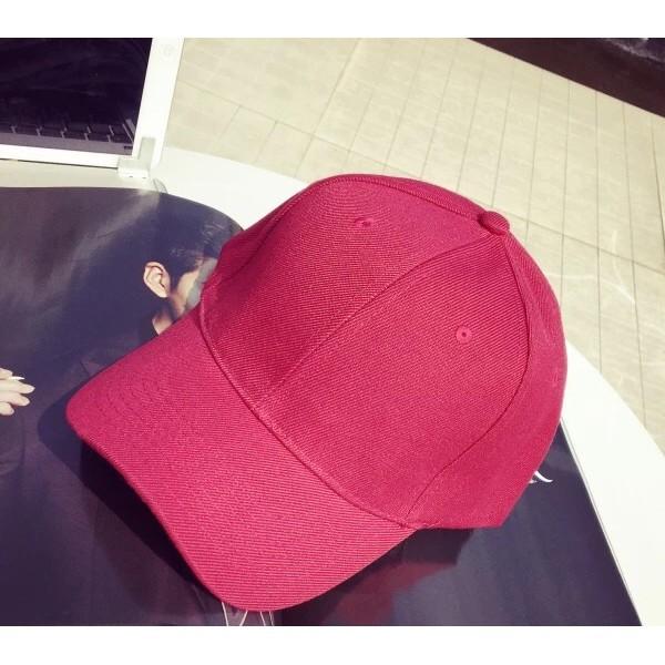 【全盛】現貨 韓版 男女百搭 純色 棒球帽 遮陽  鴨舌帽 帽子 素面 老帽 水洗 復古【CH-05A-50008】-細節圖6