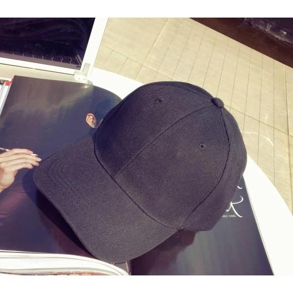 【全盛】現貨 韓版 男女百搭 純色 棒球帽 遮陽  鴨舌帽 帽子 素面 老帽 水洗 復古【CH-05A-50008】-細節圖7