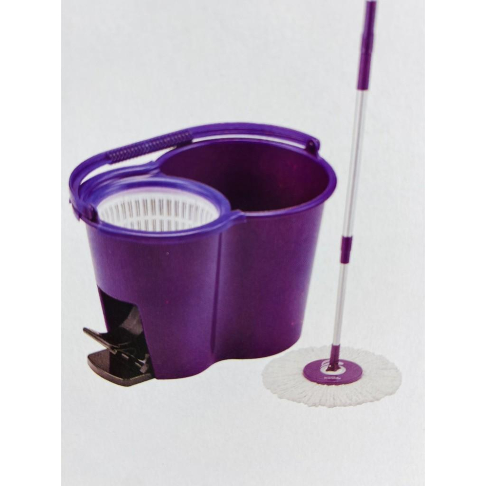 現貨 台灣發貨 好神拖 A180 迷你脫水桶 布盤 腳踩旋轉拖把 手壓旋轉拖把 【DJ-05A-50212】全盛-細節圖9