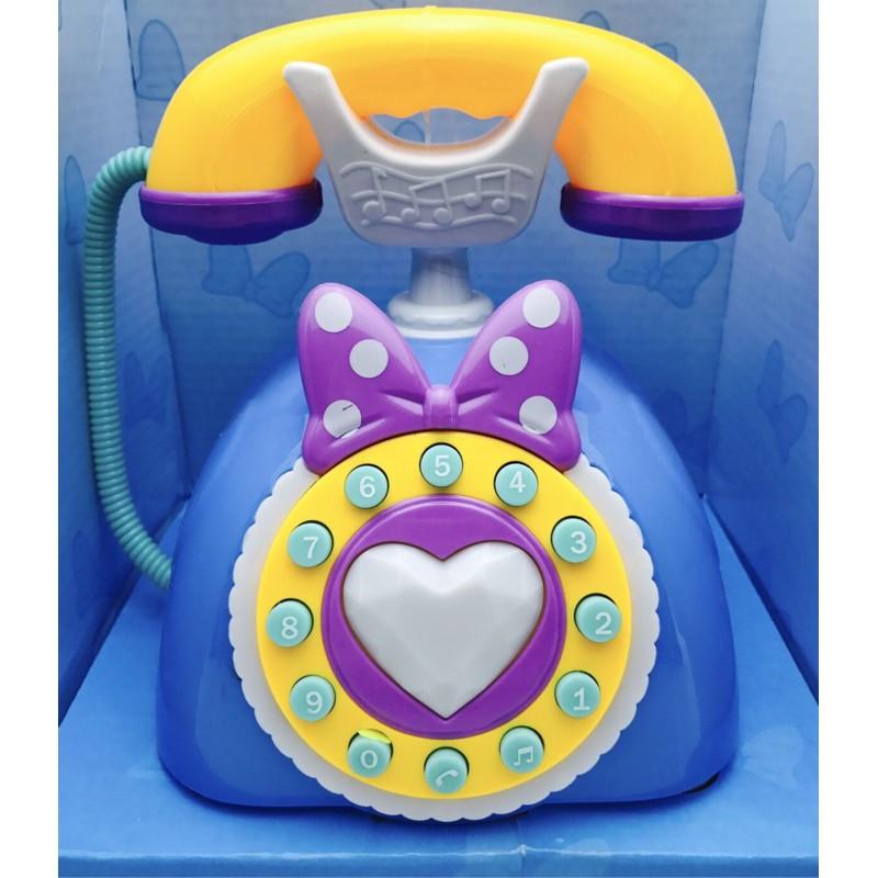 【全盛】現貨 仿真電話 公主電話 仿真電話 玩具 復古 女寶 女孩 聲音 安全玩具 英文【DJ-01A-15481】-細節圖2