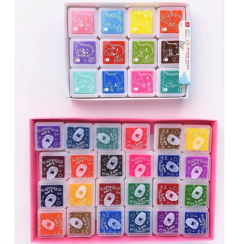 【全盛】現貨 手指畫 手指畫印泥 印泥 可水洗手指畫印泥 畫畫 DIY 水性印泥 繪畫 【CF-03A-10015】-細節圖3