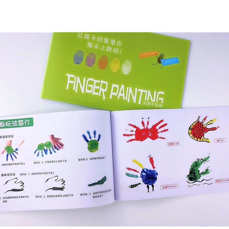 【全盛】現貨 手指畫 手指畫印泥 印泥 可水洗手指畫印泥 畫畫 DIY 水性印泥 繪畫 【CF-03A-10015】-細節圖5