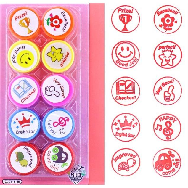 新款 兒童印章 獎勵印章 可愛印章 鼓勵 獎品 集點章 汪汪隊 正版授權Kitty印章【CF-03B-52491】全盛-細節圖5