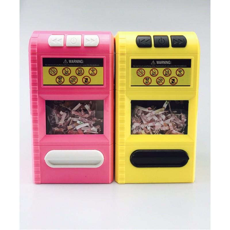 現貨 碎紙機存錢筒 超夯整人玩具  生日禮物 撲滿 娃娃機商品 碎紙機 整人玩具【DJ-01A-10196】-細節圖4