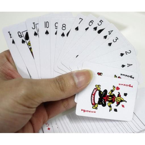 現貨 迷你撲克牌 兩倍大撲克牌  迷你 桌遊 撲克牌 旅行撲克牌 過年 打牌 魔術【CF-01B-99934】-細節圖5