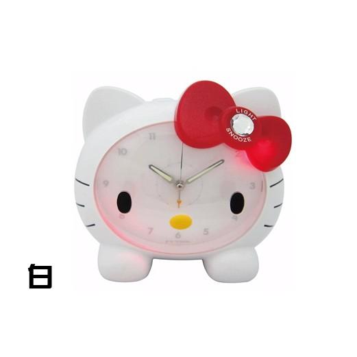 現貨 HELLO KITTY 鬧鐘系列  鬧鐘  懶人鬧鐘  LED夜光 光感床頭鬧鐘 【DJ-01A-10234】-細節圖3