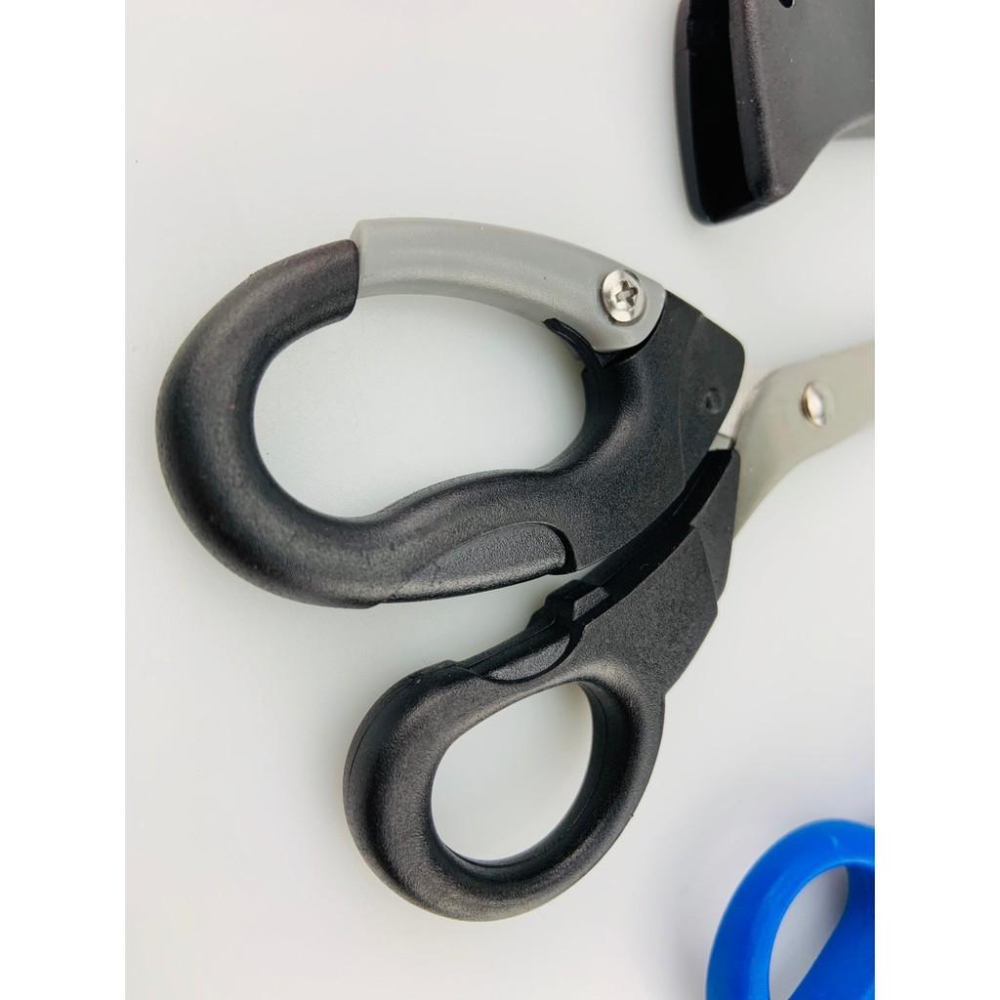 現貨  加套扣環安全剪刀 鈦金工業用剪刀 安全剪刀 剪刀 工業用剪刀 不銹鋼剪刀【CF-03A-34475】-細節圖8