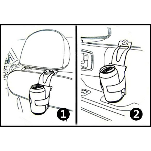 【現貨】車用椅背伸縮口徑杯架 杯架懸掛式 車用飲料杯架 車用水杯架 多功能車用杯架【CF-05A-31599】-細節圖8