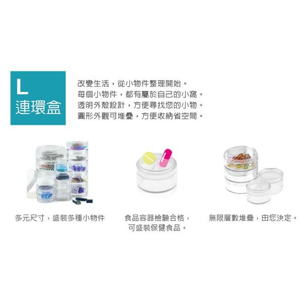 【現貨】台灣製造 連環盒 分裝瓶 美甲 飾品盒 5連盒 五層盒  分裝瓶 鑽盒透明 分裝盒【CF-04A-30098】-細節圖3