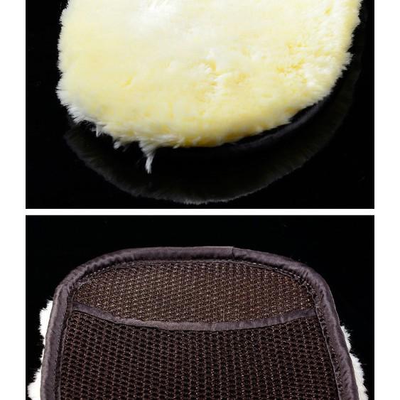 【全盛】仿羊毛洗車手套  汽車 洗車 手套 海綿 清潔 短毛 仿羊毛 輪框 擦車 輪框 玻璃【CF-03B-96463】-細節圖4