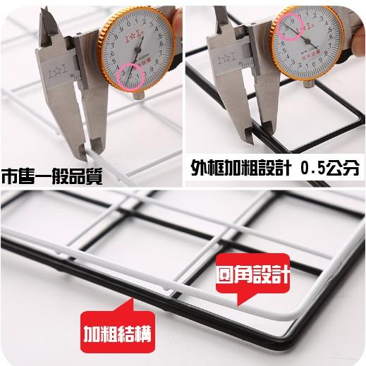 現貨 台灣製 多用途方塊網架40*40公分 鐵網片網格 格子網 平網 飾品架 寵物網片【CF-03A-90268】全盛-細節圖3