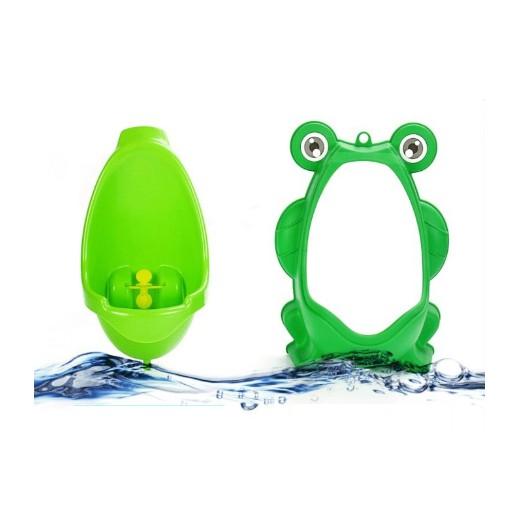 【全盛】可愛小便斗 男寶寶小便斗 分離式便斗 便器 尿壺 掛墻式站立式 青蛙尿盆 學便器【CH-01A-10018】-細節圖2