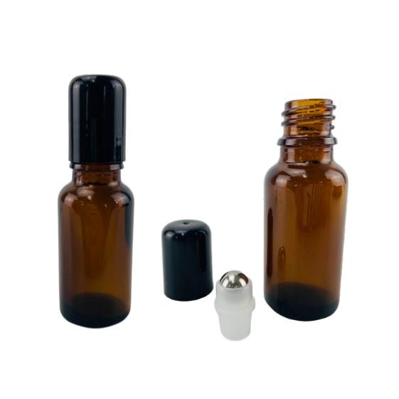 【全盛】現貨 5ml 10ml 茶色鋼珠滾珠瓶 走珠瓶 精油瓶 遮光瓶 分裝瓶 香水瓶 空瓶【CF-03A-55293】-細節圖5