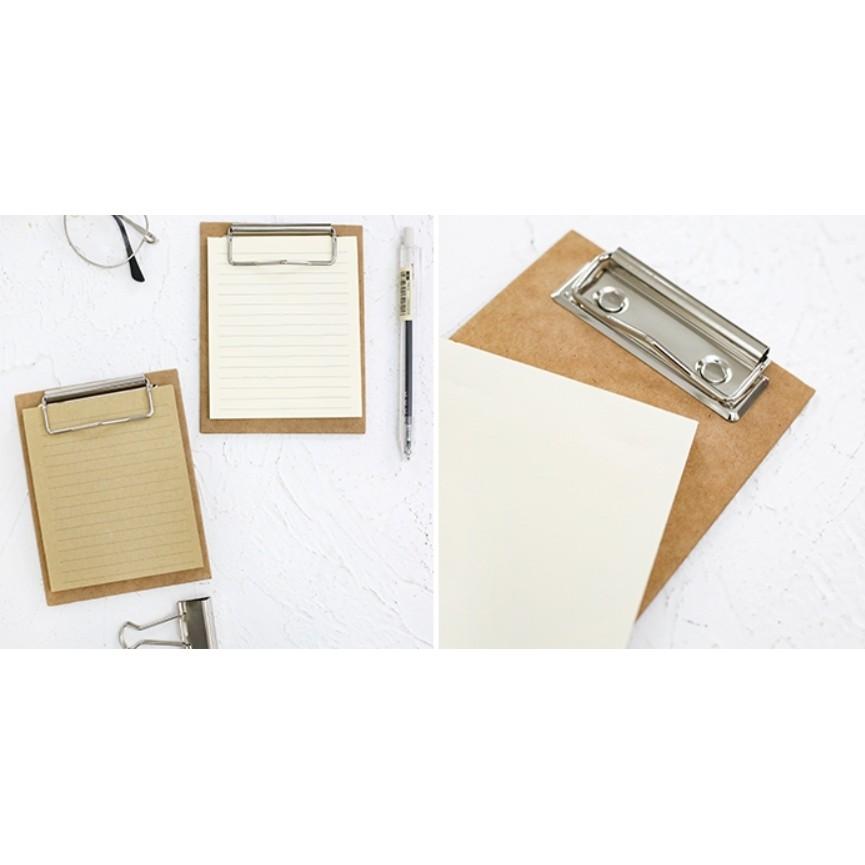 【全盛】原色板夾 收納夾板 辦公文具 檔案文件夾 直式 橫式 木板夾 帳單夾 【CF-02B-61320】-細節圖2