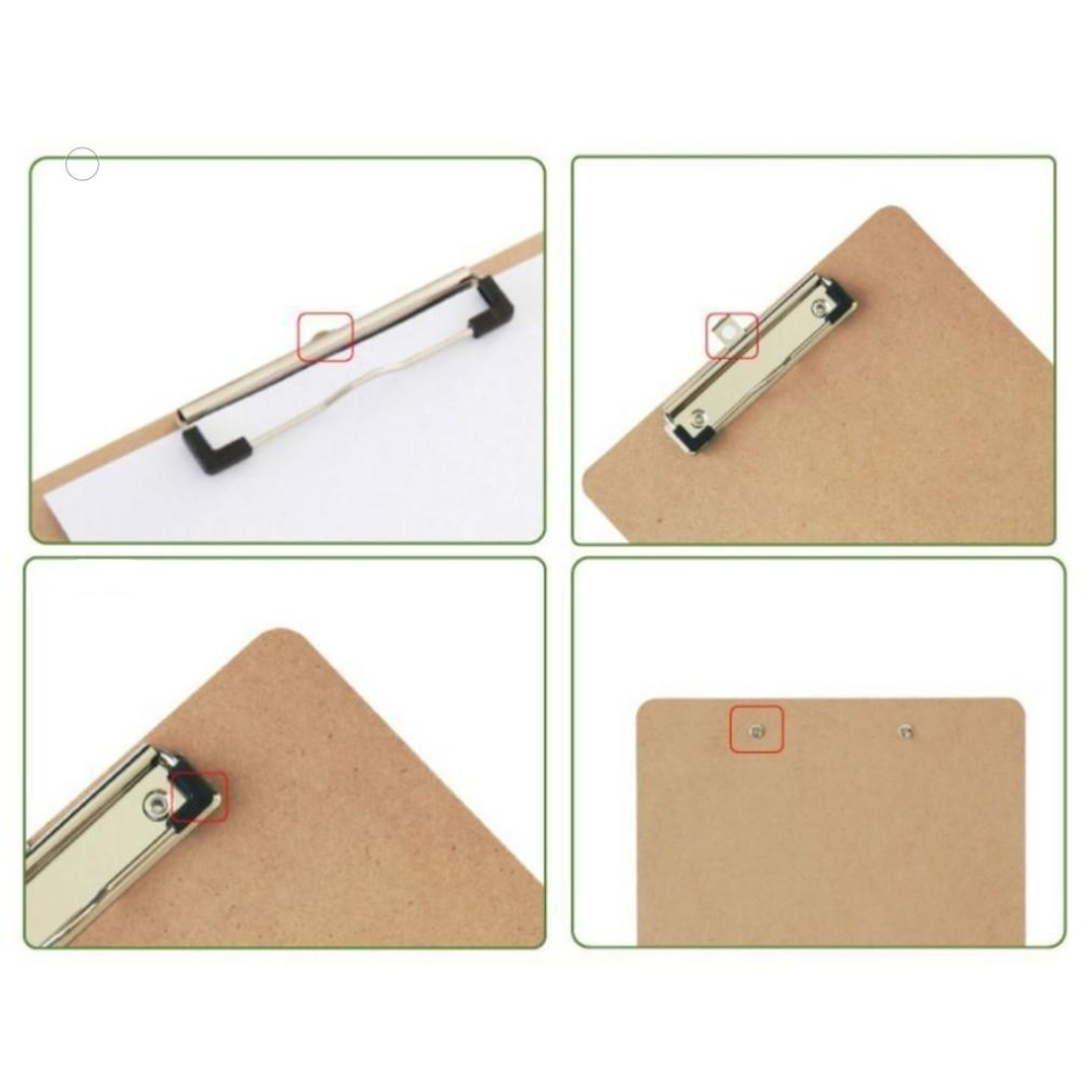 【全盛】原色板夾 收納夾板 辦公文具 檔案文件夾 直式 橫式 木板夾 帳單夾 【CF-02B-61320】-細節圖6