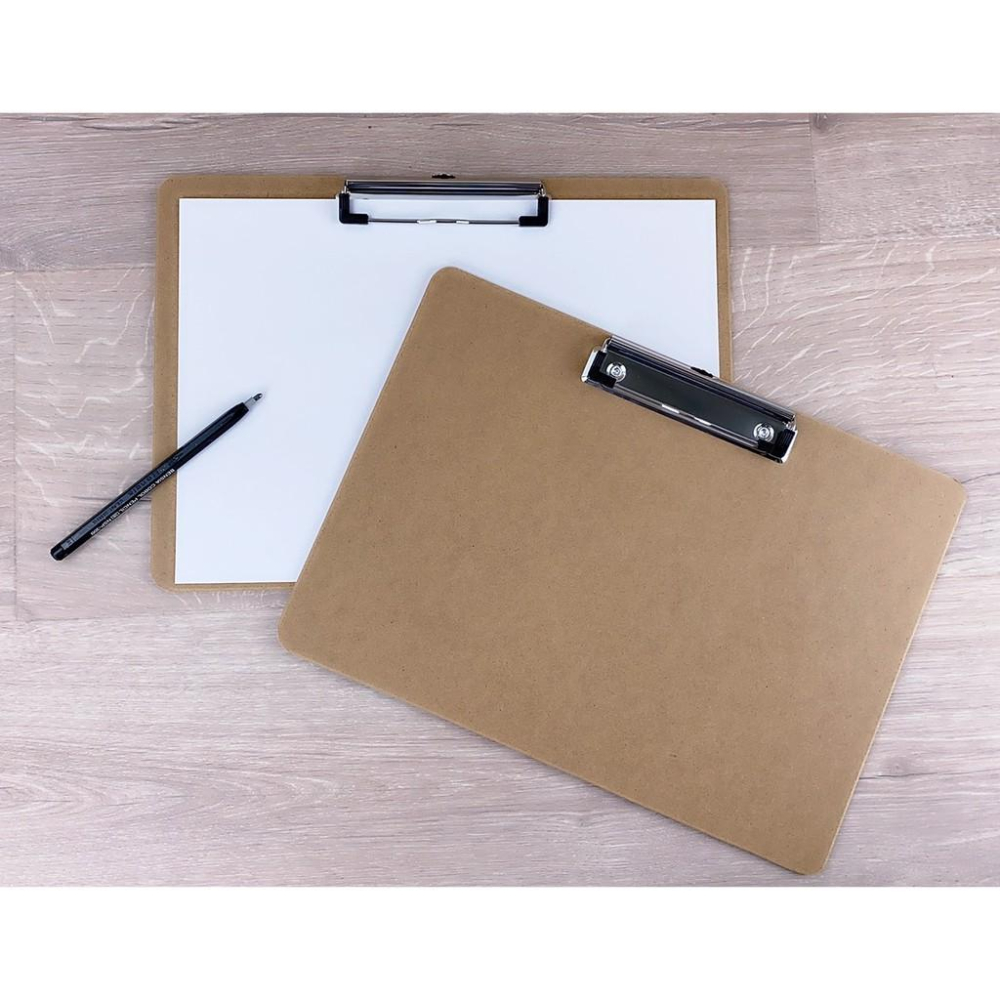 【全盛】原色板夾 收納夾板 辦公文具 檔案文件夾 直式 橫式 木板夾 帳單夾 【CF-02B-61320】-細節圖9