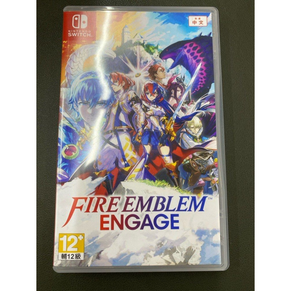 二手商品 Ns Switch 聖火降魔錄 Engage 中文版 附特典 (火漆封蠟造型貼紙)-細節圖2