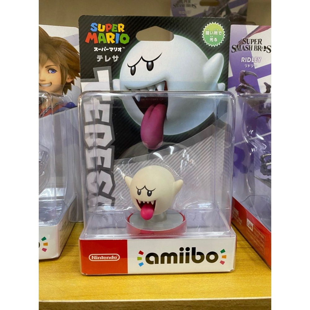 amiibo 超級瑪利歐系列 Ns Switch 特麗莎 害羞幽靈 （夜光）光陽行-細節圖3