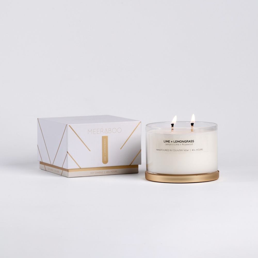 Meeraboo澳洲植萃手作香氛蠟燭-青檸花園-細節圖4