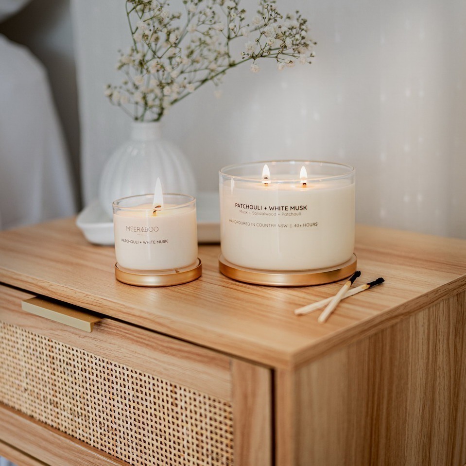 Meeraboo澳洲植萃手作香氛蠟燭-香草夢境-細節圖2