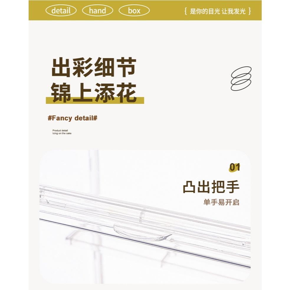 🇹🇼拉拉Lala＇s 盲盒收納展示架大容量防塵模型收納牆透明手辦泡泡瑪特展示盒-細節圖4