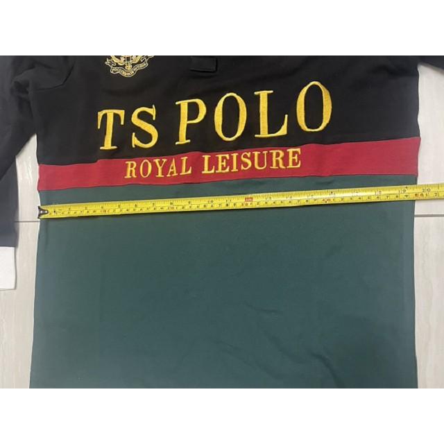🇹🇼拉拉Lala＇s 大碼polo衫男秋冬春季超高品質歐美刺繡花長袖休閒-細節圖4