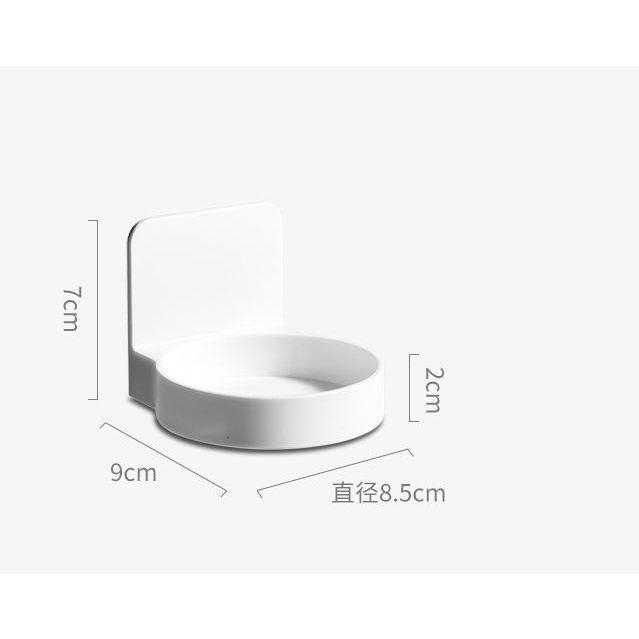 🇹🇼拉拉Lala＇s 置物架置瓶架皂液器泡沫洗手液米家洗手機免打孔托架牙杯漱口杯架-細節圖2